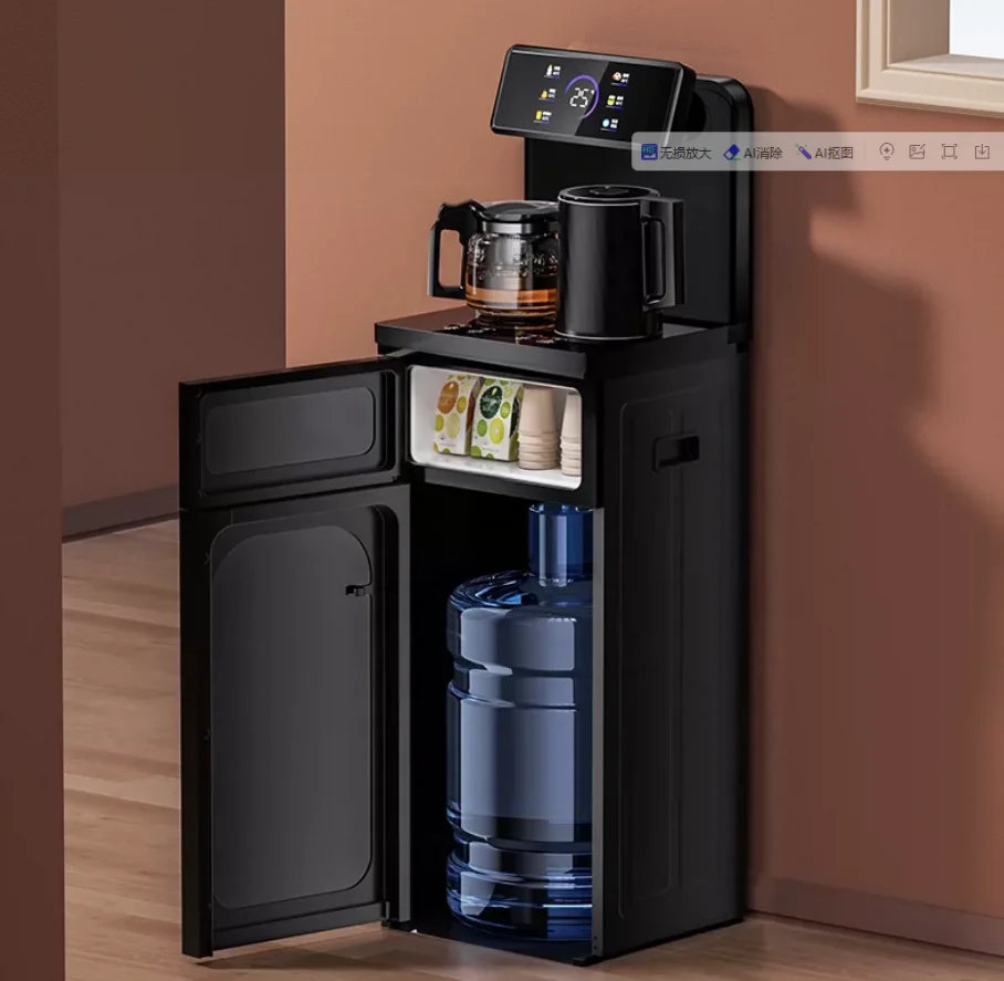220V New Smart Voice Tea Bar Water Dispenser Automatic Bottom Loading Home Office S