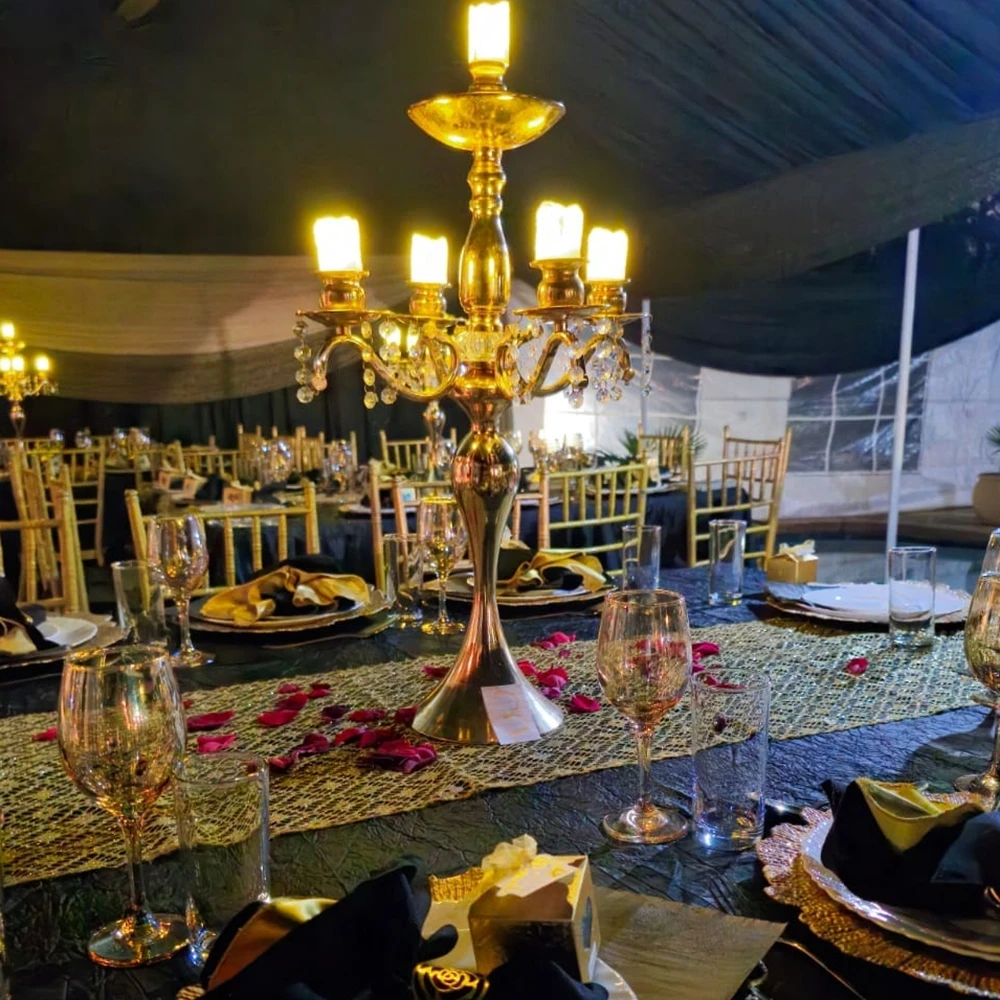 

4-10 шт.) H60 см) f33 металлические подсвечники для канделябров для свадьбы, выпускного стола, центральные элементы, подставка для цветов на день дурака, держатель