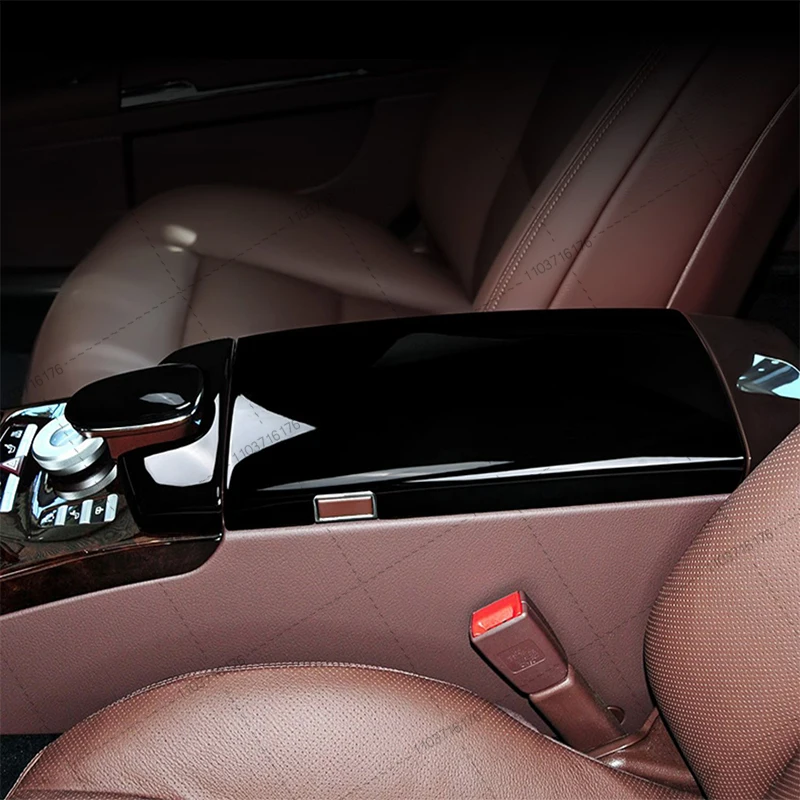

LHD RHD Car Center Armrest Console Box Trim Cover Carbon Fiber Look For Mercedes Benz S Class W221 2007 2008 2009 2010 2011 2012