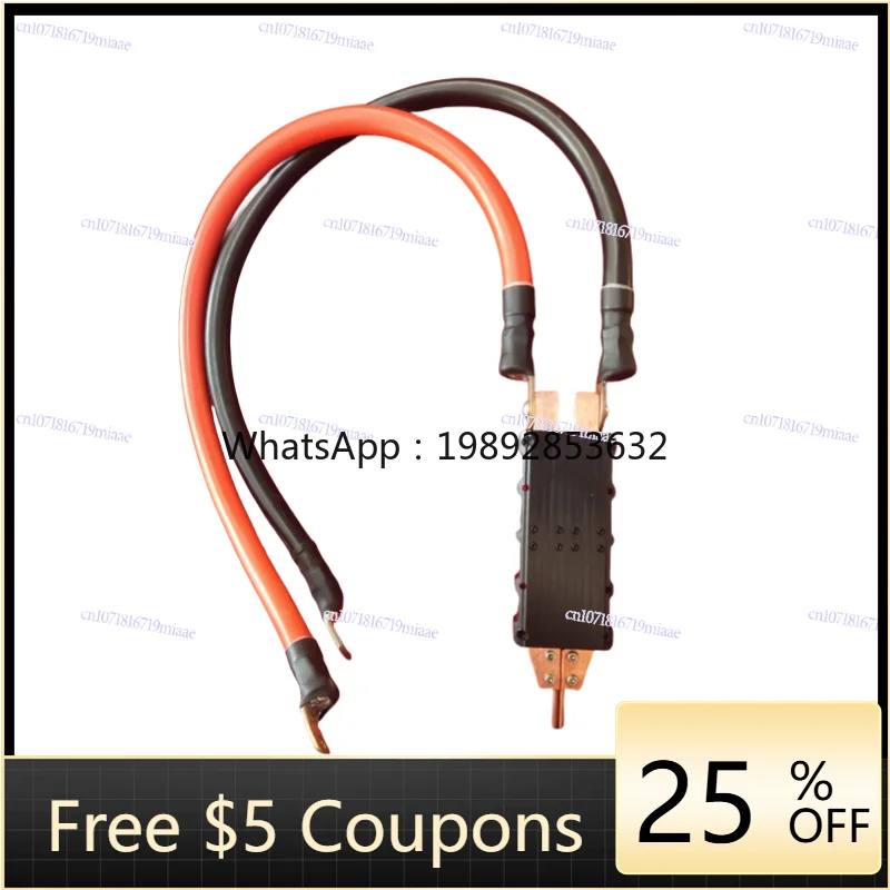 Integrated spot welding pen (one-handed operation)