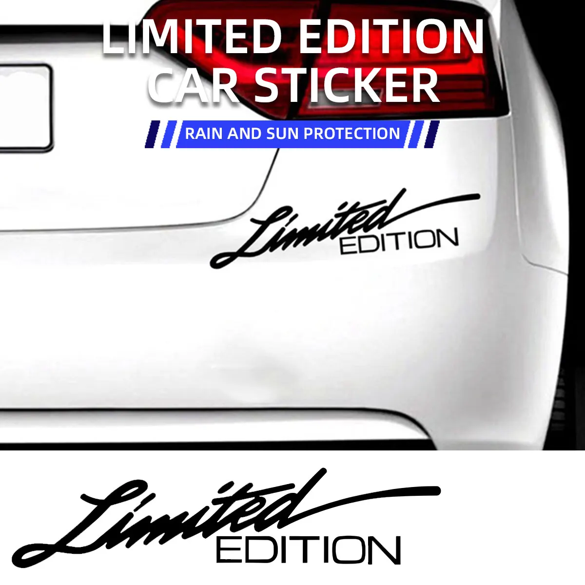 

1pc LIMITED EDITION Car Sticker Vinyl Decal Car Body Glass Decor Waterproof Reflective Sticker Motorcycle Stickers Car Styling