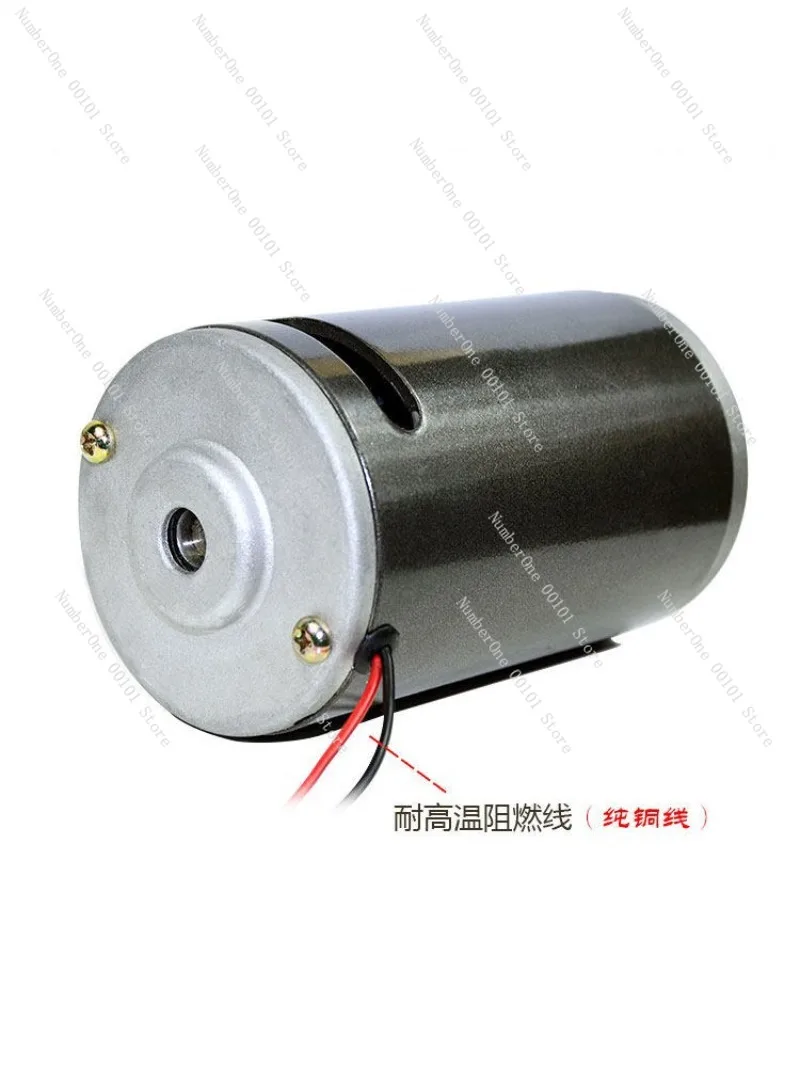 

High Power 220V DC 280W Low Noise Double Ball Bearing Motor Spindle for Lathe Bead Polishing Machine Woodworking DIY Bench Drill