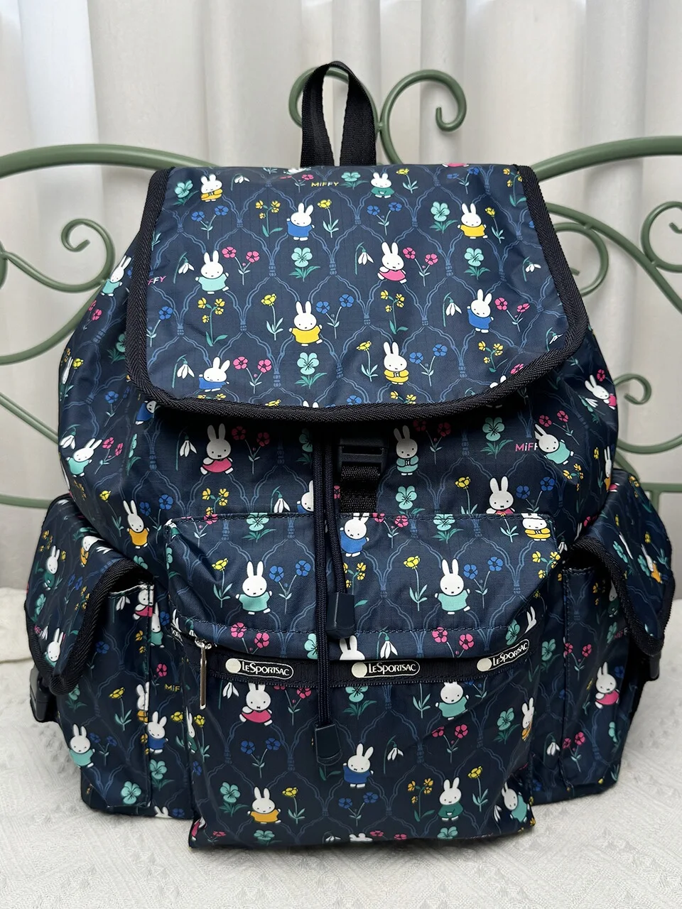 New Cartoon Print Casual Large Capaci Drawstring Backpack Schoolbag Travel Bag 7839 Short Distance Backpack