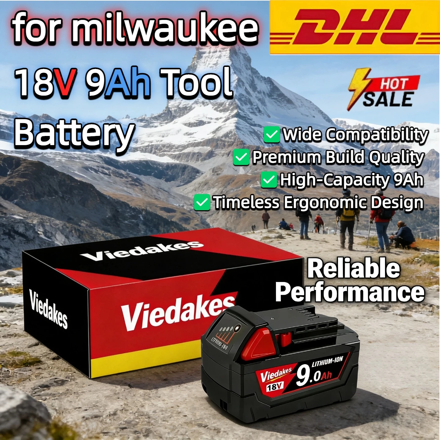 🏆Tool Battery High … - image