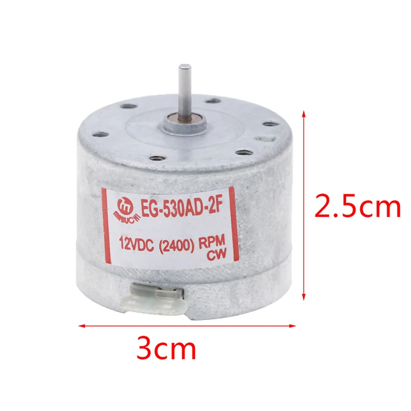 Mabuchi EG-530AD-2F محرك الصوت - تيار مستمر 12 فولت كابستان المحرك لشريط سطح السفينة محرك الصوت استبدال إصلاح جزء الملحقات
