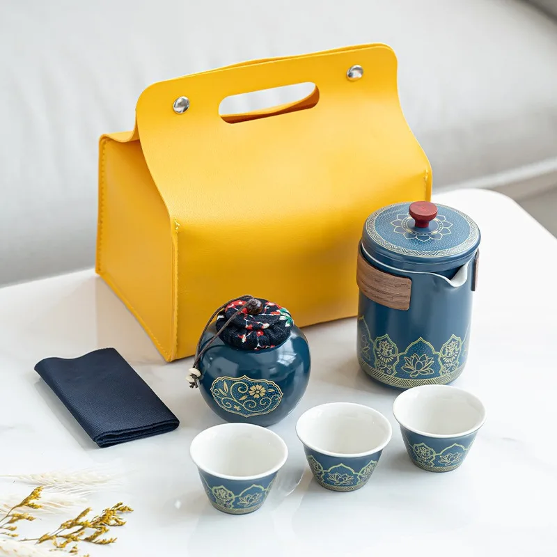 Ceramic Art Tea Set… - image