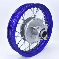 1.40-10 inch Rear 10 inch 28holes Aluminum Alloy  Wheel Rims Drum Brake  hub for dirt bike pit bike  CRF Kayo BSE Apollo