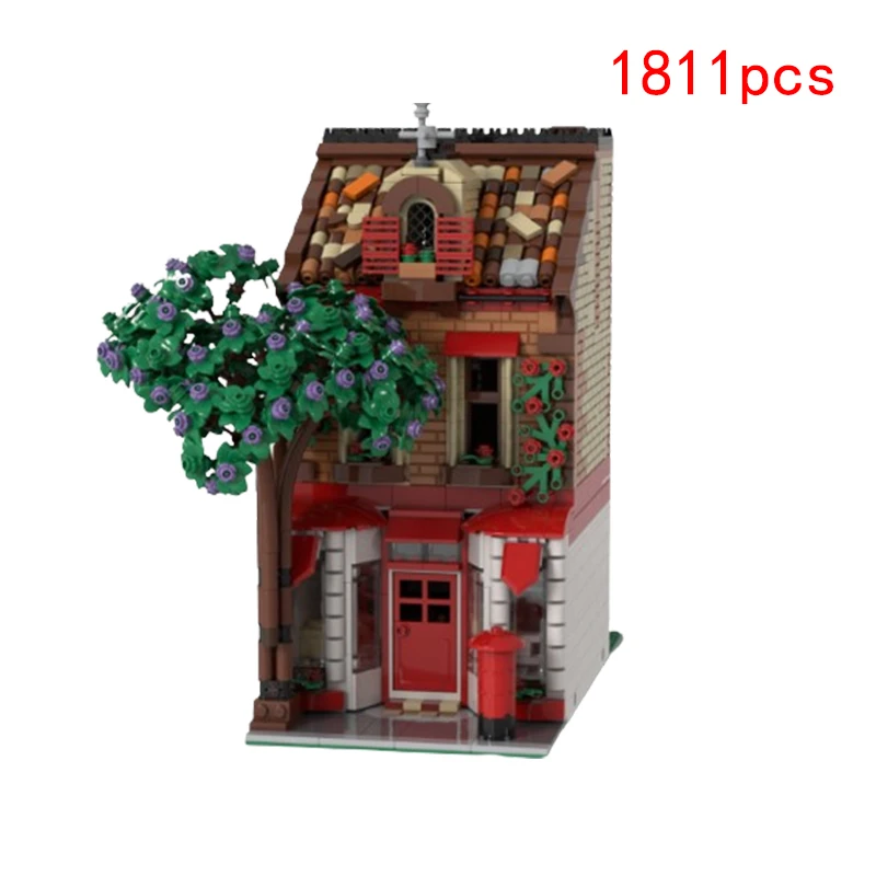 Spot Small Particle Assembly MOC-157397 House Building Series Castle 1811pcs Children's Puzzle Toy DIY Model Creative Gift