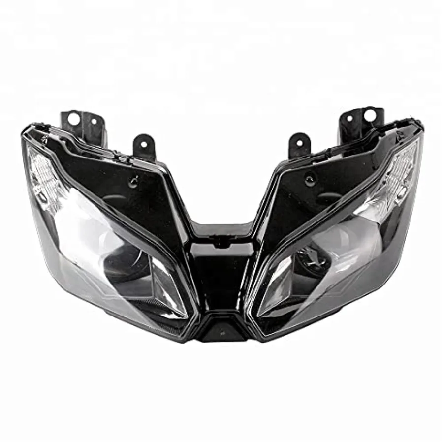 مجموعة المصابيح الأمامية للدراجة النارية متوافقة مع Kawasaki 20132018 ZX6R NINJA 2013 14 15 16 17 2018 Ninja ZX6R 1318 Motorb