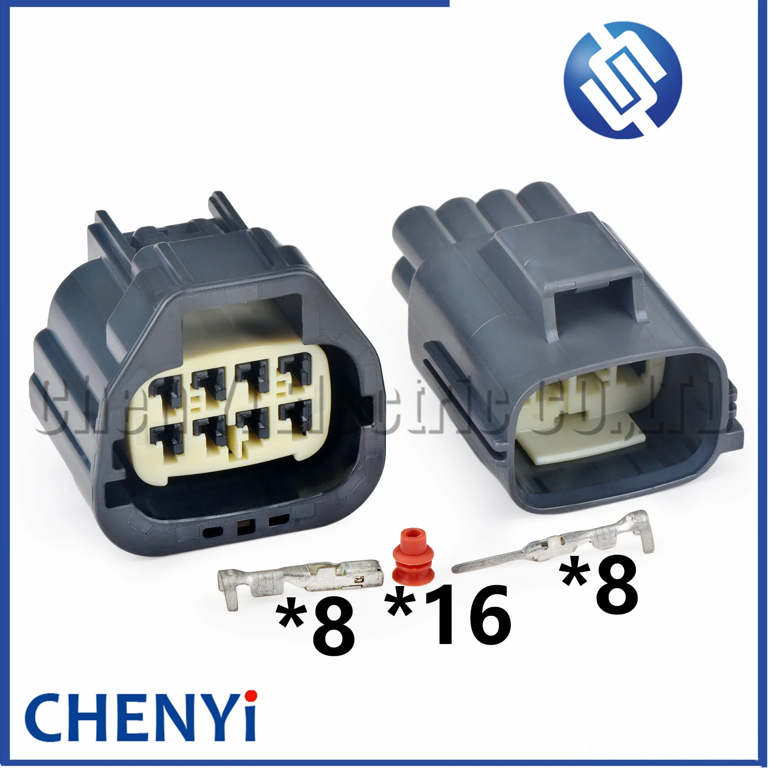 8 Pin Auto waterproof connector For Nitrogen oxygen sensor Wire harness plug 7283-5684-10 7282-5684-10