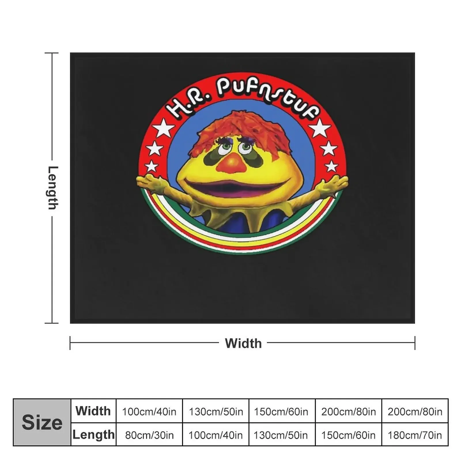 H.R. Pufnstuf Essential T-Shirt Throw Blanket Kid'S wednesday Winter beds Blankets