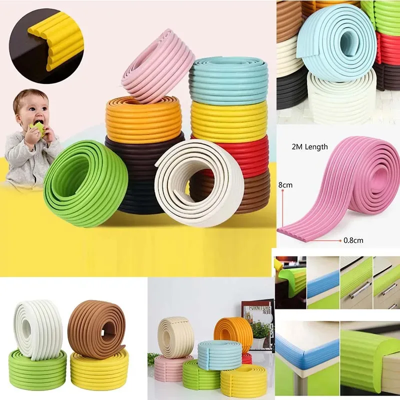 Children's Standard L Protective Strips Baby Table Corner Collision Defence Strips Door Edge Protection Strips