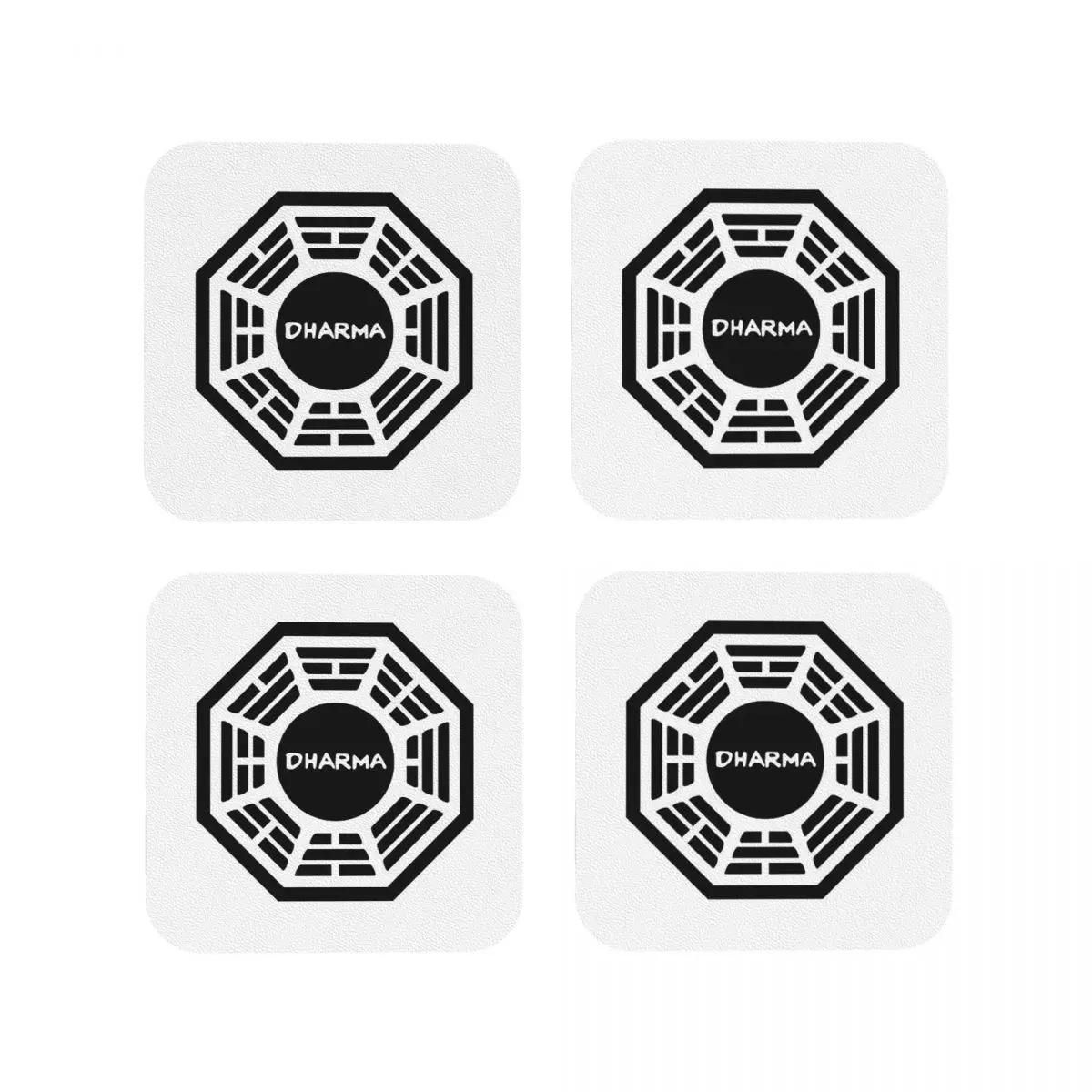 

Начальные подставки «Дхарма», кухонные салфетки, нескользящие изоляционные коврики для чашек, кофейных ковриков для декора, домашняя посуда, подушечки, набор из 4 шт.