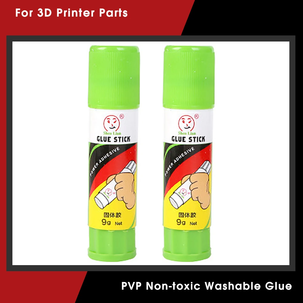 PVP Solid Glue Stick Special Non-toxic Washable Glue Stick Reusable For 3D Printer Parts Hotbed Glass PEI Platform PLA ABS PETG