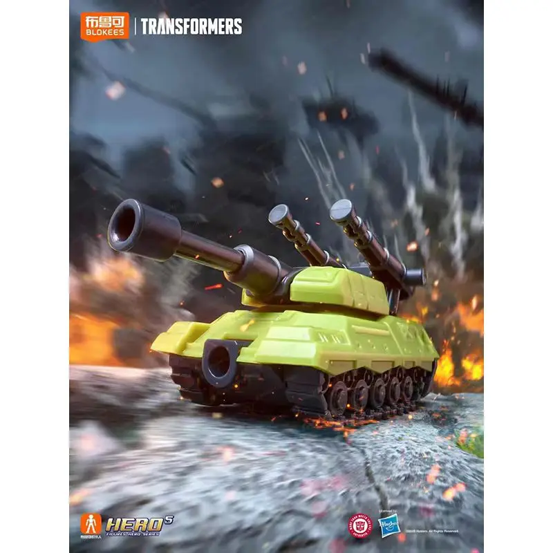 Transformers Original Blokees Blind Box Defender Version Vol.4 Megatron Toys Action Figure Mystery Box Assembly Model Kit ของขวัญ