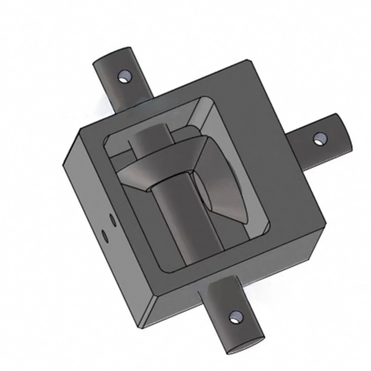 1:1 Small Spiral Bevel Gear Box Corner Turning Device 1.25M 19T 12mm Shaft 90-Degree Right Angle Transmission Reversing Gearbox