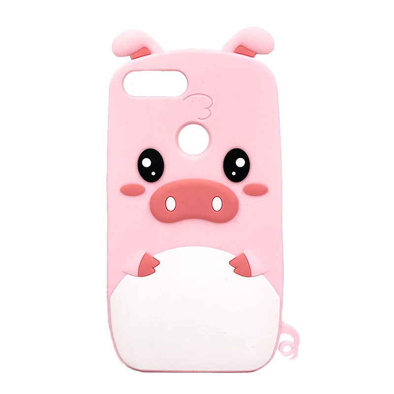 Honor 9 Lite Phone Case For Huawei Honor 9Lite Cover Fundas 3D Cute Pink Horse Unicorn Bear Dog Cartoon Soft Silicone Case Capa