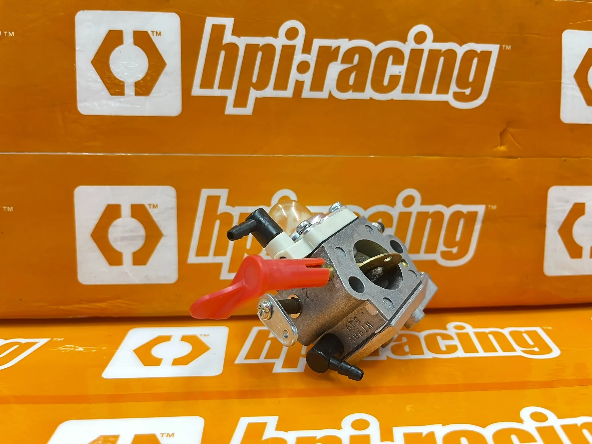 대만 Zhongyang 일본 Komatsu WALBRO 기화기 HPI BAJA 5B 5T 1/5 원격 제어 자동차 Komatsu G320