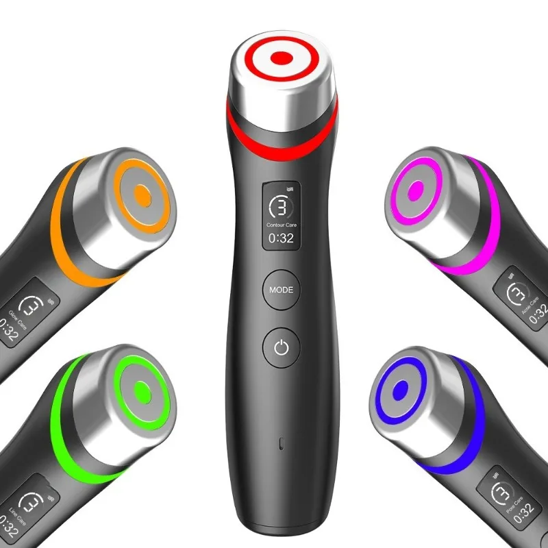 

New 5-color micro-current vibration massager beauty instrument
