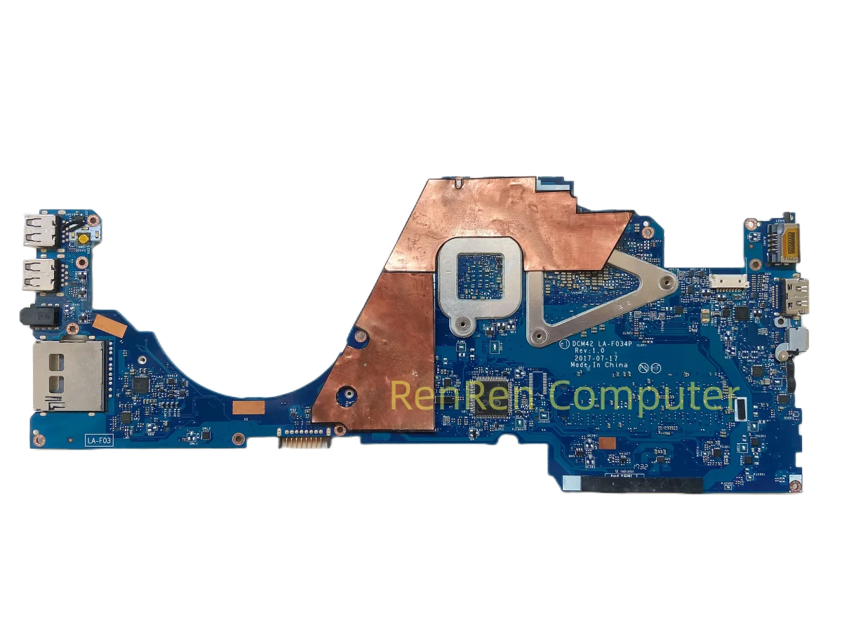 DCM42 LA-F034P For HP Pavilion 14-BF TPN-C131 Laptop motherboard