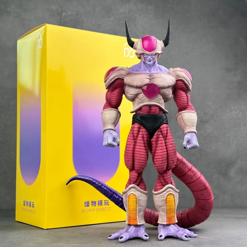 

Bandai Seven Dragon Balls Handmade Second Form Friza Handmade Standing Statue Decoration Cartoon Peripheral Boxed Model Anime