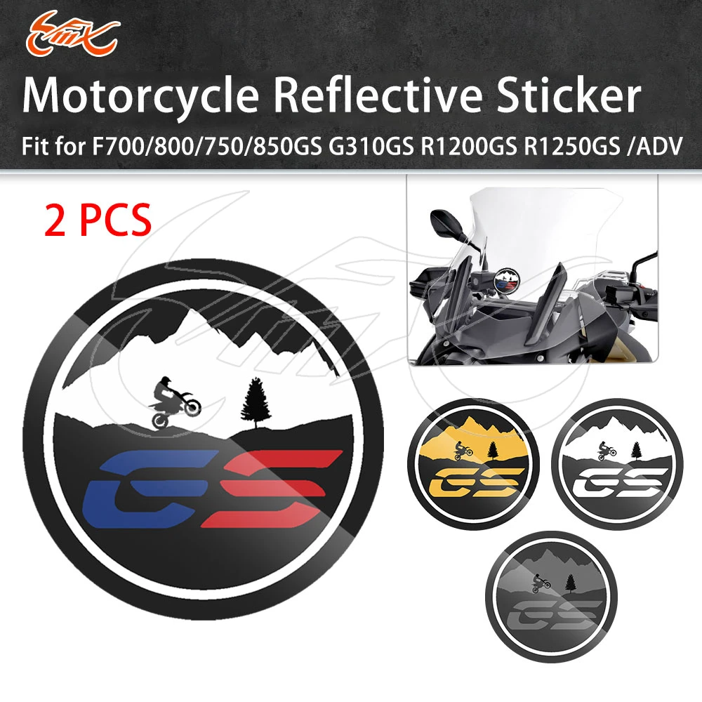 

2 шт. наклейки для украшения мотоцикла GS наклейка подходит для BMW F750GS F850GS R1200GS R1250GS Adventure