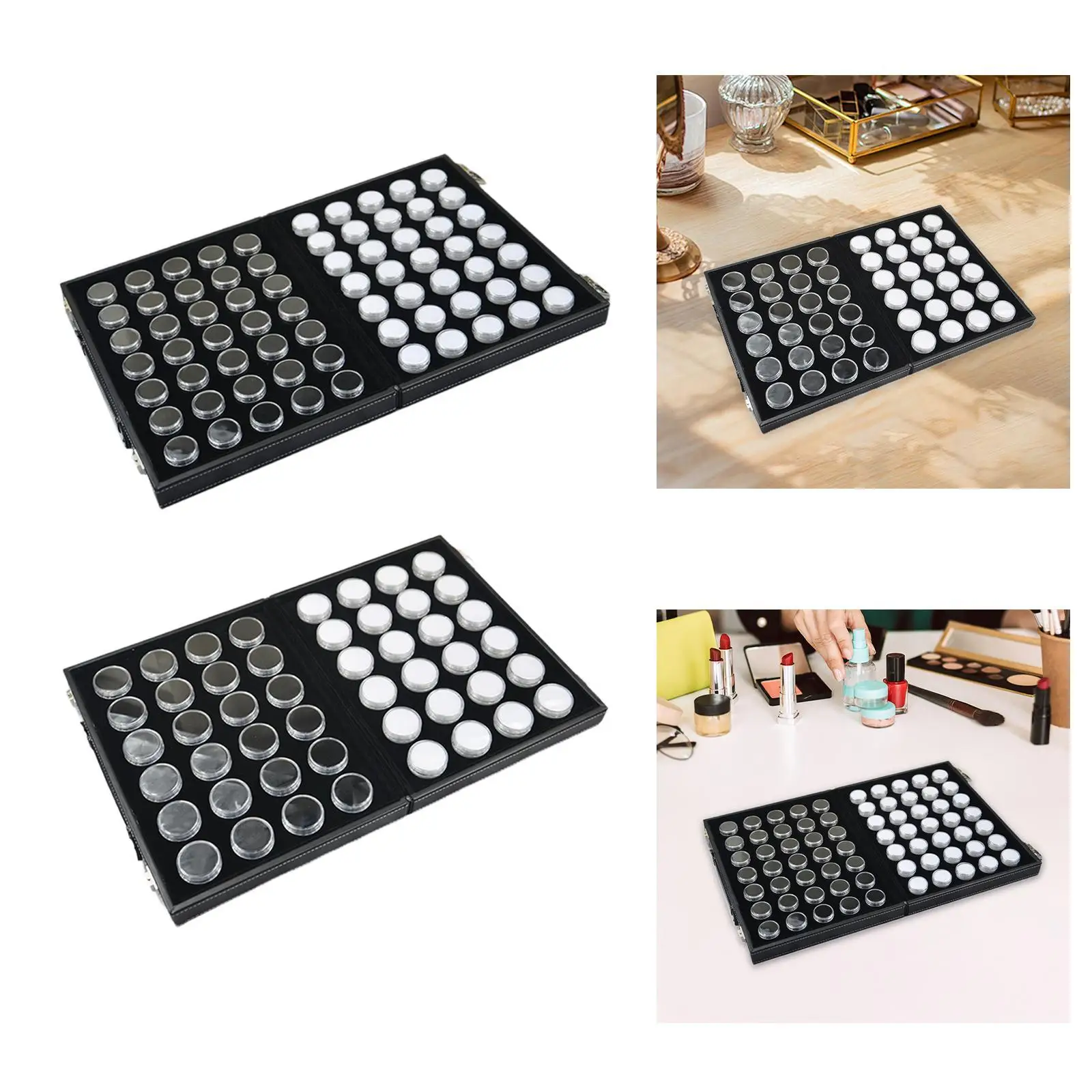 

Glass Top Jewelry Display Case Multifunctional Dustproof Jewelry Storage Box