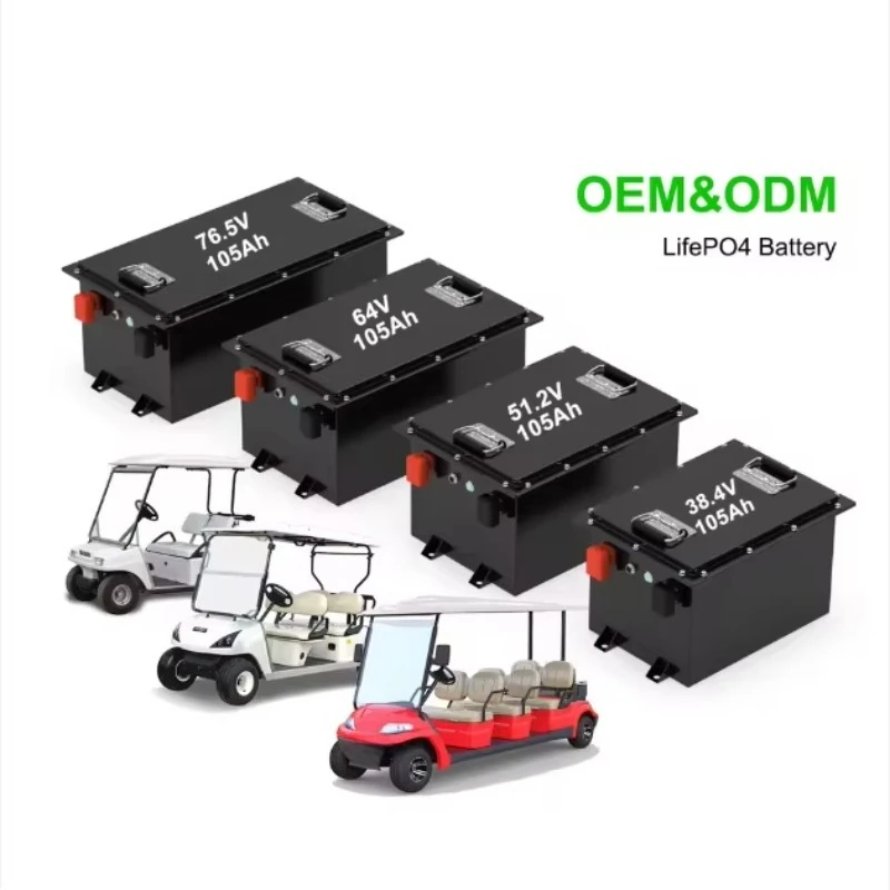 Source Factory Direct Supply 72V 120Ah High Discharge Rate LiFePO4 Battery Pack for Low Speed Vehicle Sightseeing Car - view 2