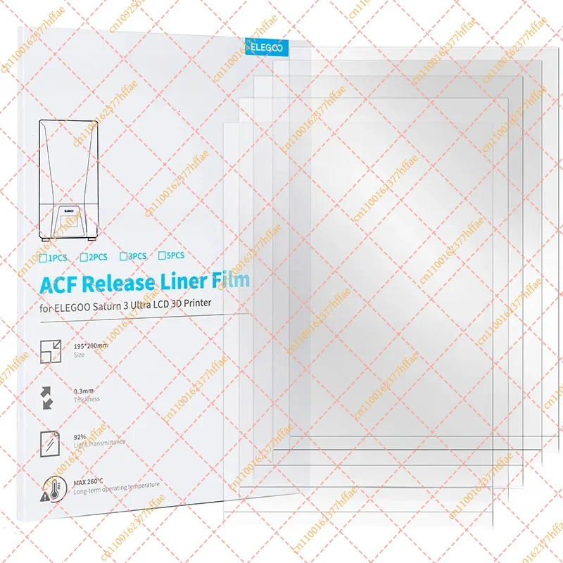 ACF Release Film Kit for ELEGOO Saturn 3 Ultra | Brand New LCD 3D Printer Accessories