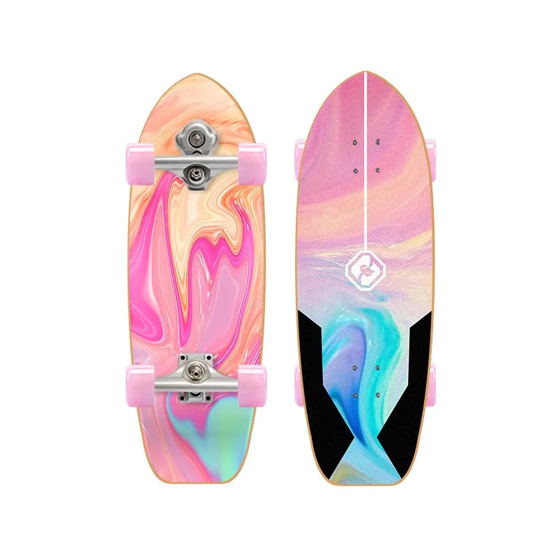 

32'' Land Surfskate S5 Surf Skateboard Sport Surfing Board Longboard Adult Beginner Carving Board 4 Wheel Cruiser Scooter