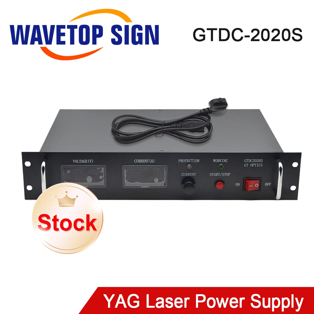

Блок питания WaveTopSign GTDC-2020S 50W для лазерной сварочной машины YAG