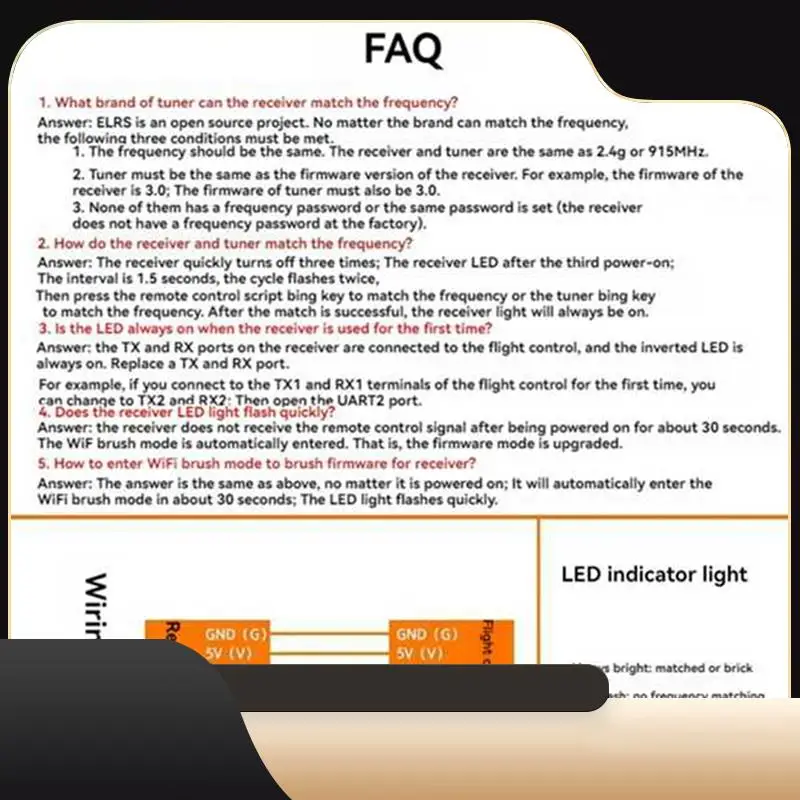 

8 шт. ELRS приемник 2,4 ГГц NANO Expresslrs приемник CRSF с Т-образной антенной для RC FPV траверсирующих дронов Parts-T44C