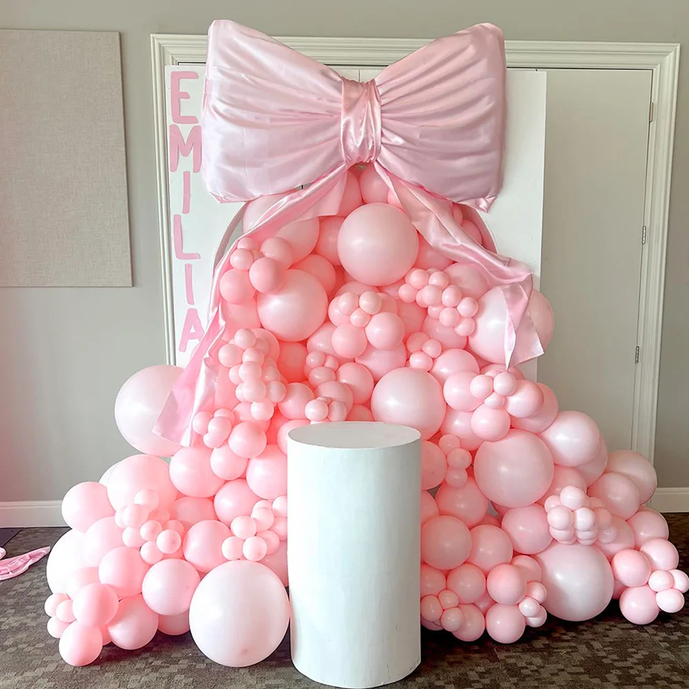 

Maca pink balloon set arch wedding beach balloon happy birthday party balloon decoration children adult baby