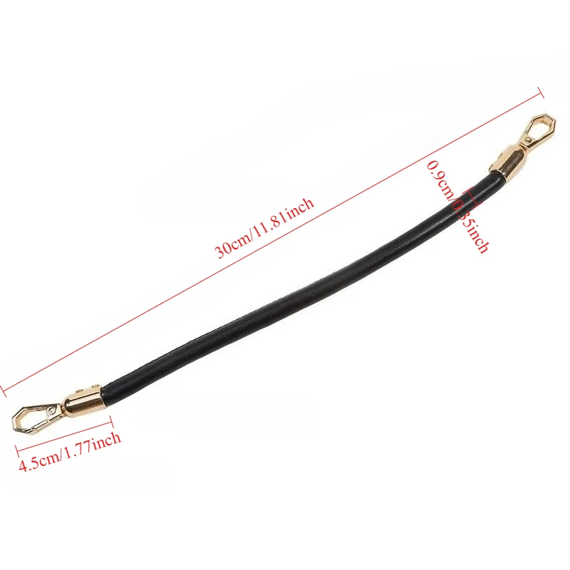 2Pcs Fashion High-end Bag Handle PU Leather Woven Handbag Replacement Bag With Shoulder Strap DIY Handle