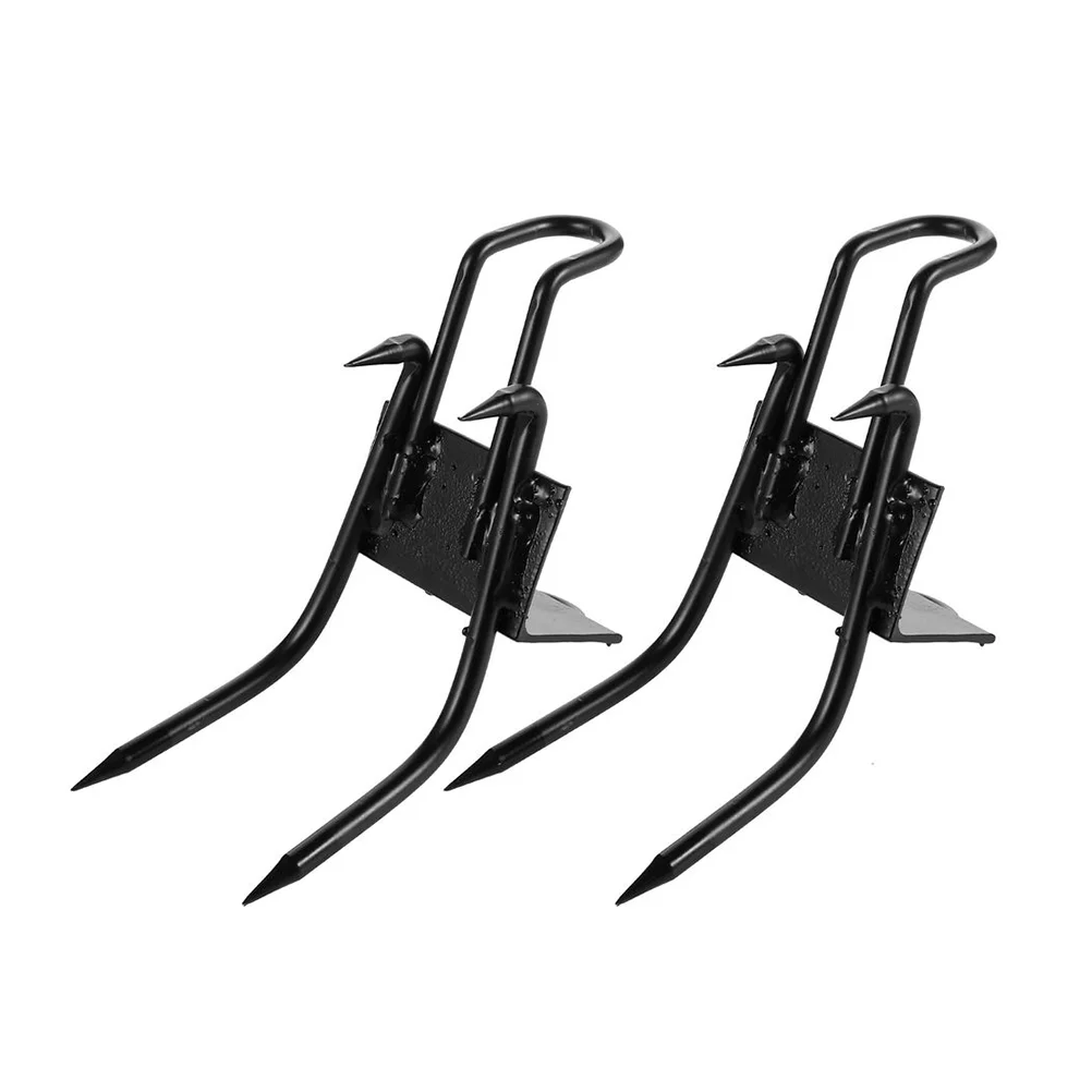 

Carbon Steel Anti Sliding Tree Climbing Spikes Thickened Foot Plate Rustproof Wear Resistant Elastic Bands Climbing Tool