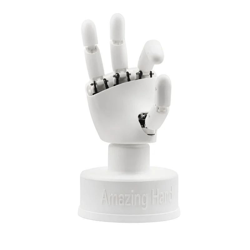 AmazingHand Open Source AI Camera Visual Gesture Recognition LeRobot Training Programmable Robotic Kit Assembled Right/Left Hand