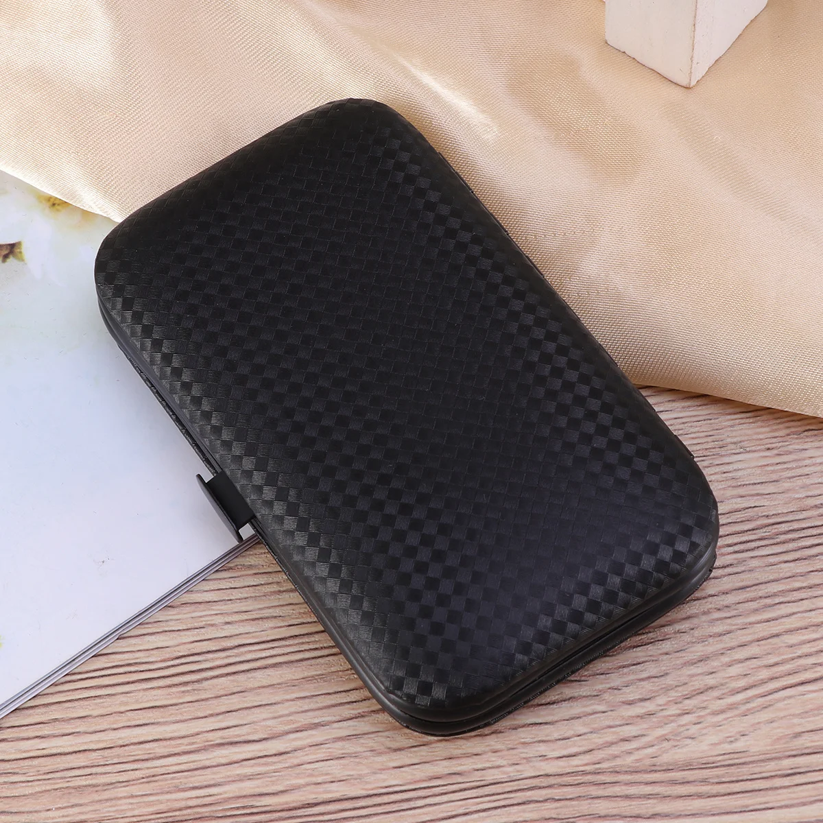 7Pcs Maniküre Pediküre Kit Nagel Pflege Set Carbon Stahl Nagel Pflege Werkzeuge Mehrzweck Langlebig Reise Fall Hand Fuß Pflege