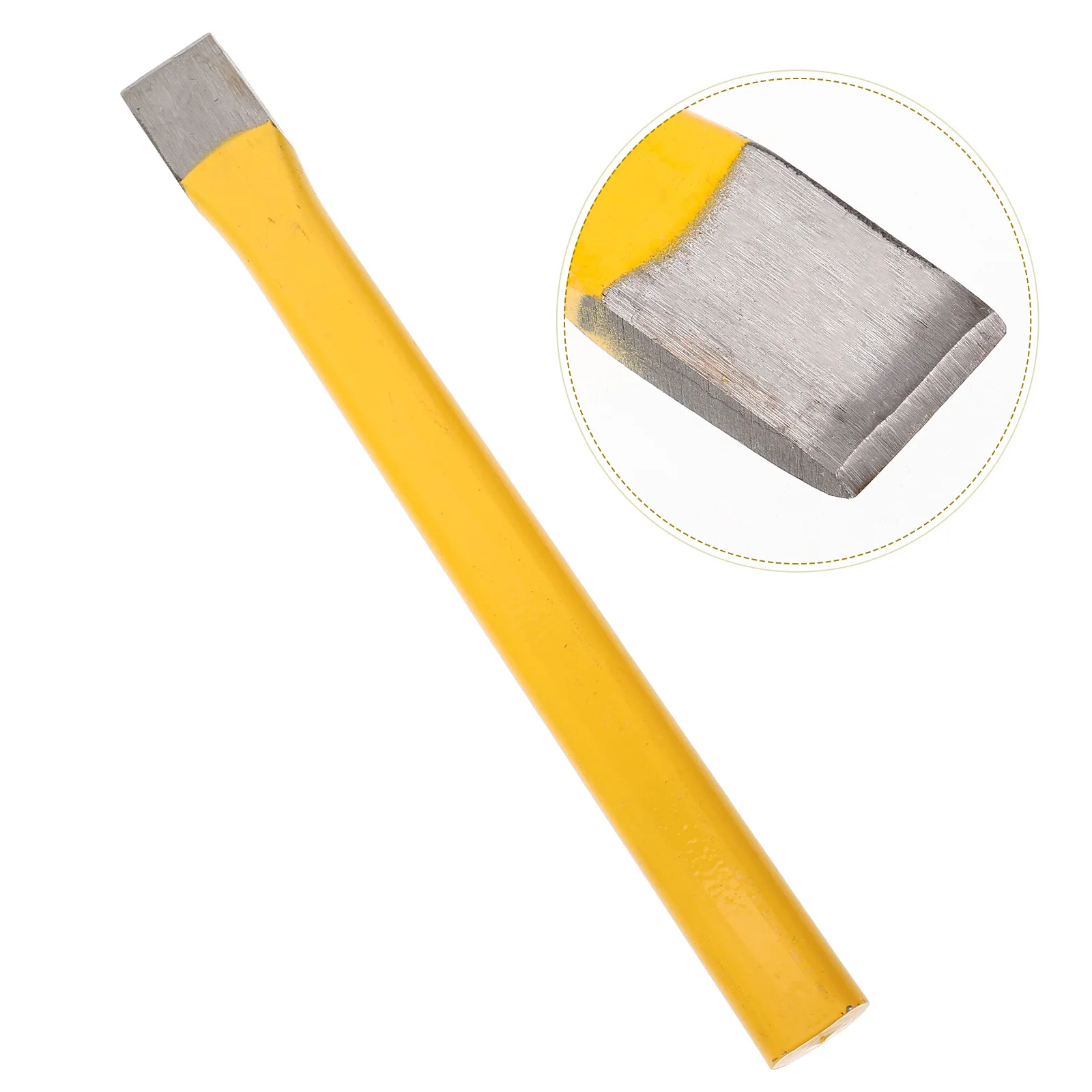 

Stone Masonry Chisel Heavy Duty Steel Flat Tip For Concrete Carving Handheld Manual Tool Diy Sculpture Craft Engraving