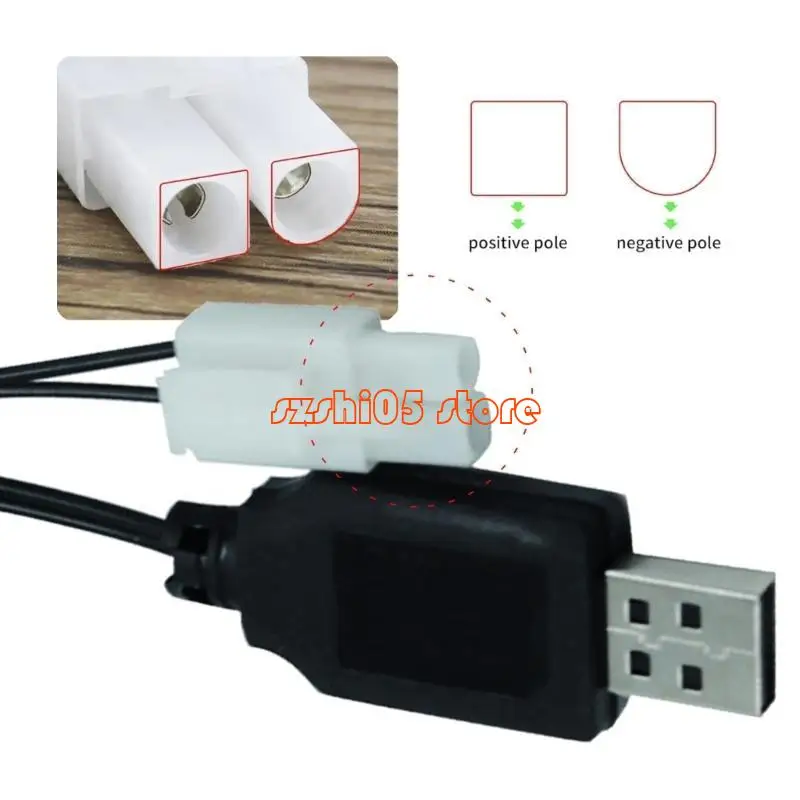 

781E KET 2P Connectors USB Power Power Cable для 7.2 В 250 мА nimh nicd зарядка аккумулятора
