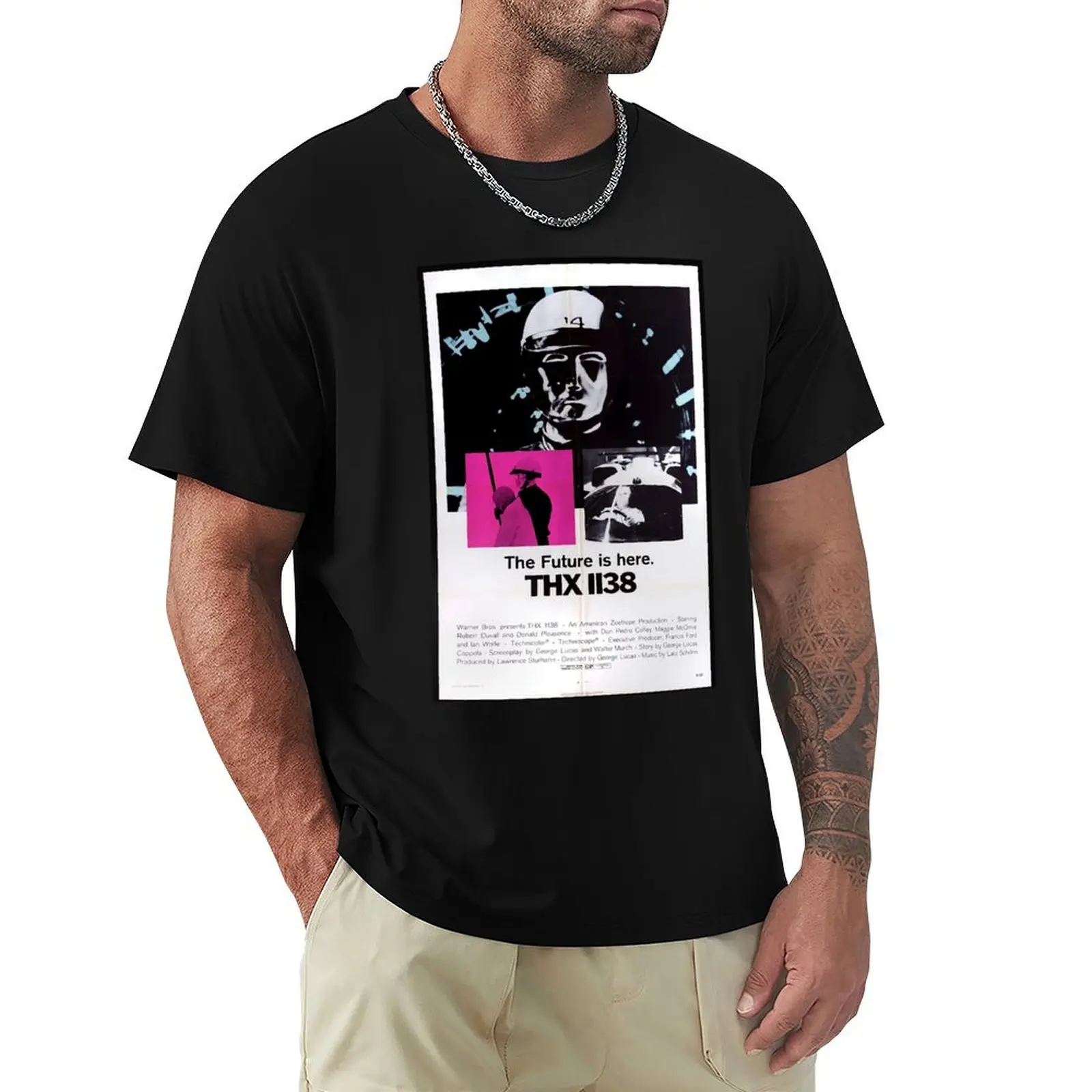 Camiseta THX 1138 com absorção de umidade e secagem rápida