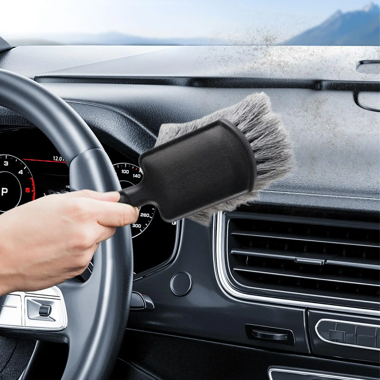 

Щетка для чистки шин Щетка для автомобильных колес Скруббер для шин без царапин Скруббер с длинной щетиной Инструменты для детализации Чистящие средства для автомобиля