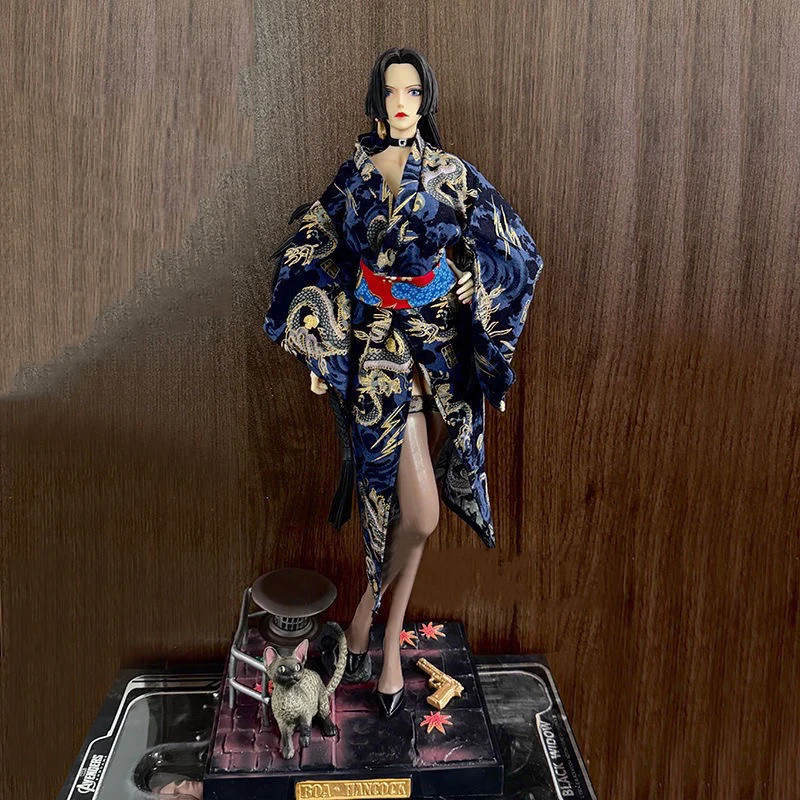 Anime Boa Hancock Action Figures Kimono Utah Empress One Piece Figures 46cm PVC Model Collection Ornament Toys Periphery Gifts