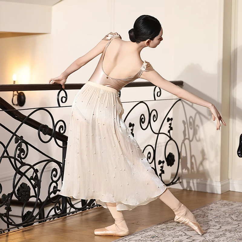 2025 novo collant de balé feminino fada bailarina roupa de dança clássica roupas de ginástica malha dançarina roupa traje de palco