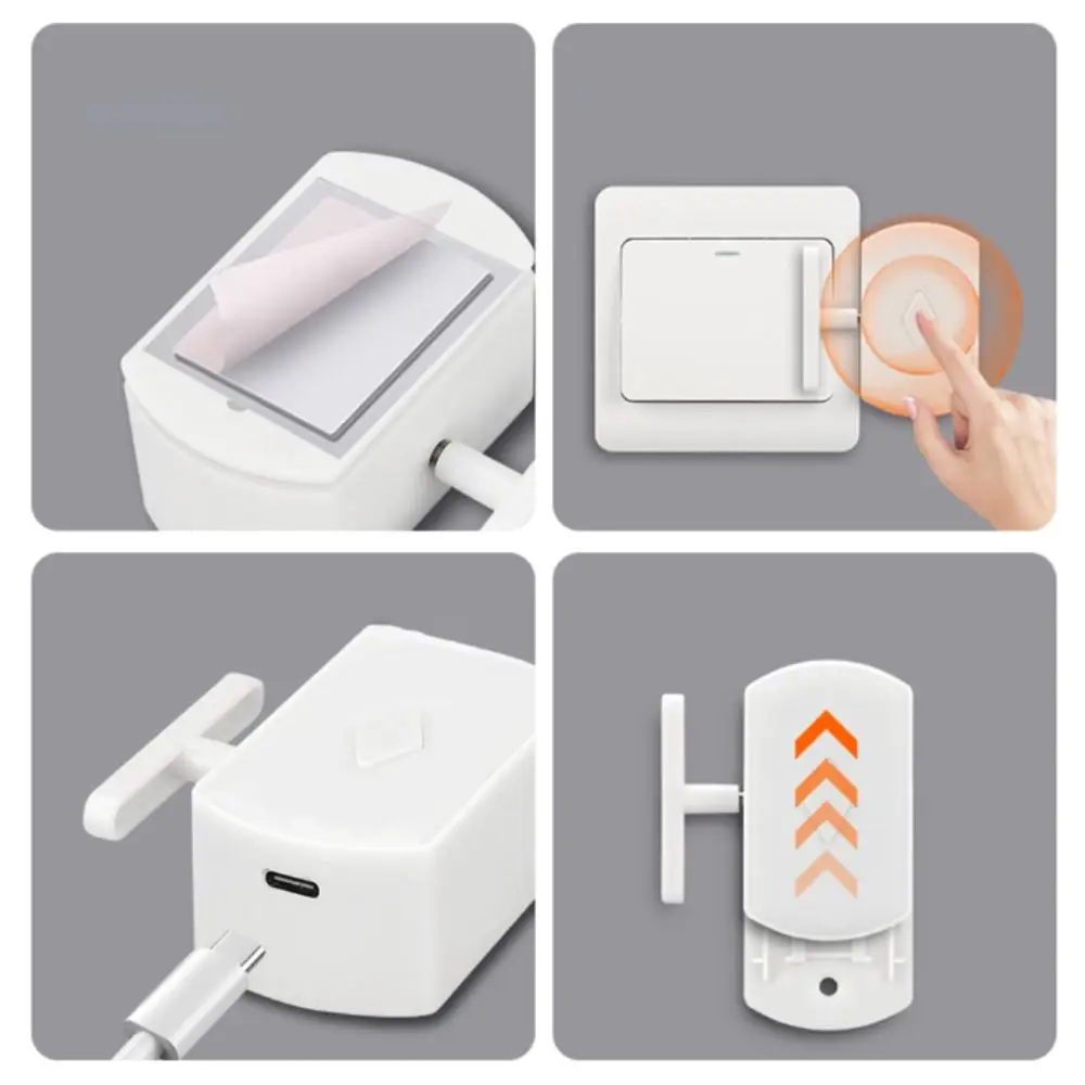 

Type-C Rechargeable Wireless Control Light Switch Wireless Control Intelligent Design Intelligent Remote Control