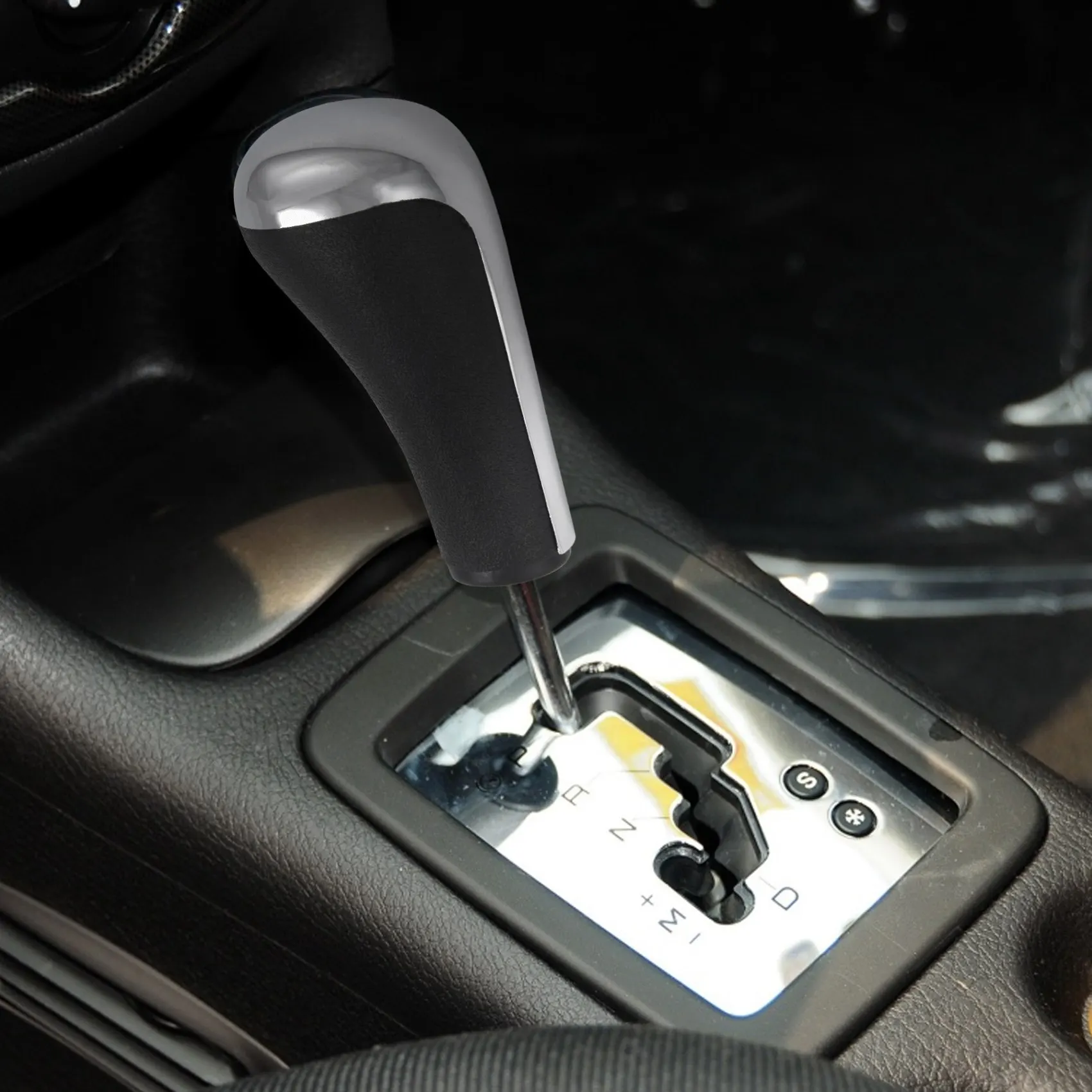 Palanca de cambio de transmisión automática para coche, pomo de palanca de cambios automotriz para Peugeot 206, 207, 301, 307, 408, Citroen C2, C3