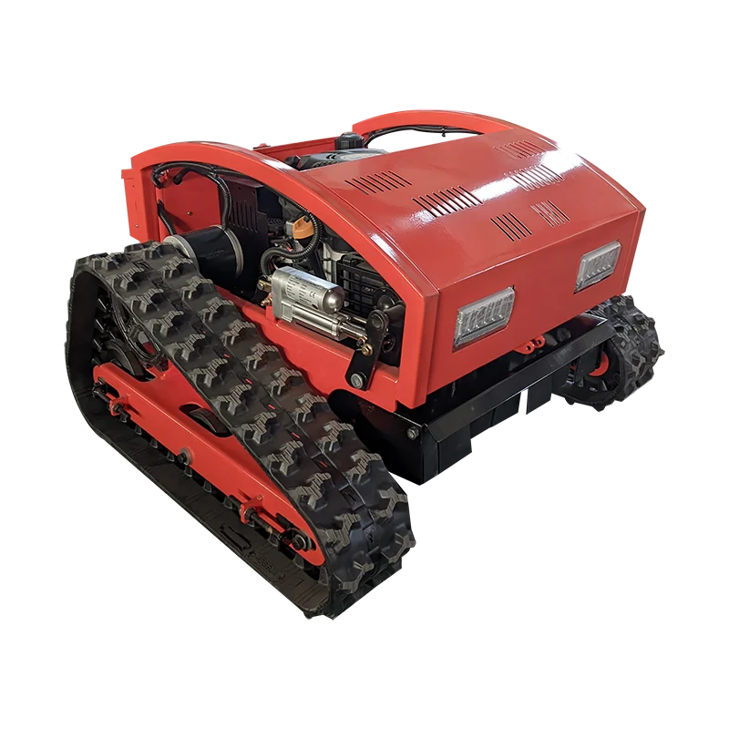 Customized intelligent remote control lawn mower 500mm weeding robot mowing system