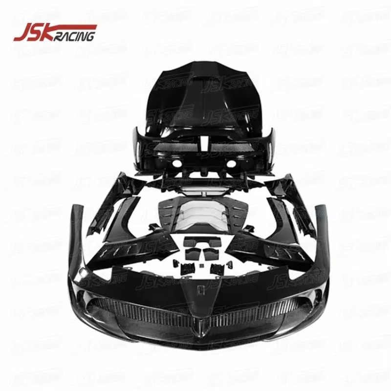 

MANS STYLE HALF CARBON FIBER BODY KITS BODY KIT For FERRARI 488 GTB SPIDER 2015-2018