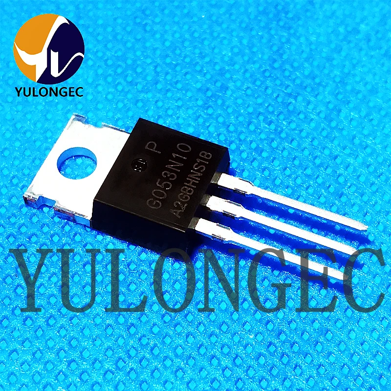 10PCS HYG053N10NS1P N-Channel Power MOSFET 120A/100V 4.8mOhms TO-220 Chip Original G053N10P