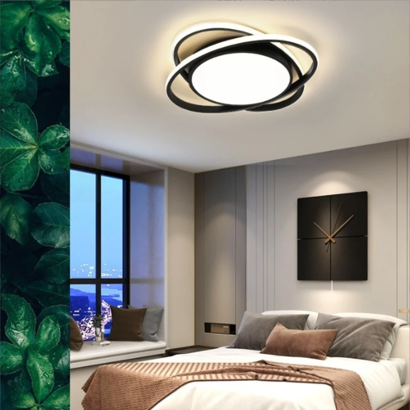 Diameter:52cm 60W Bedroom lamp ceiling lamps Nordic minimalist room new minimalist round dining room master bedroom lights