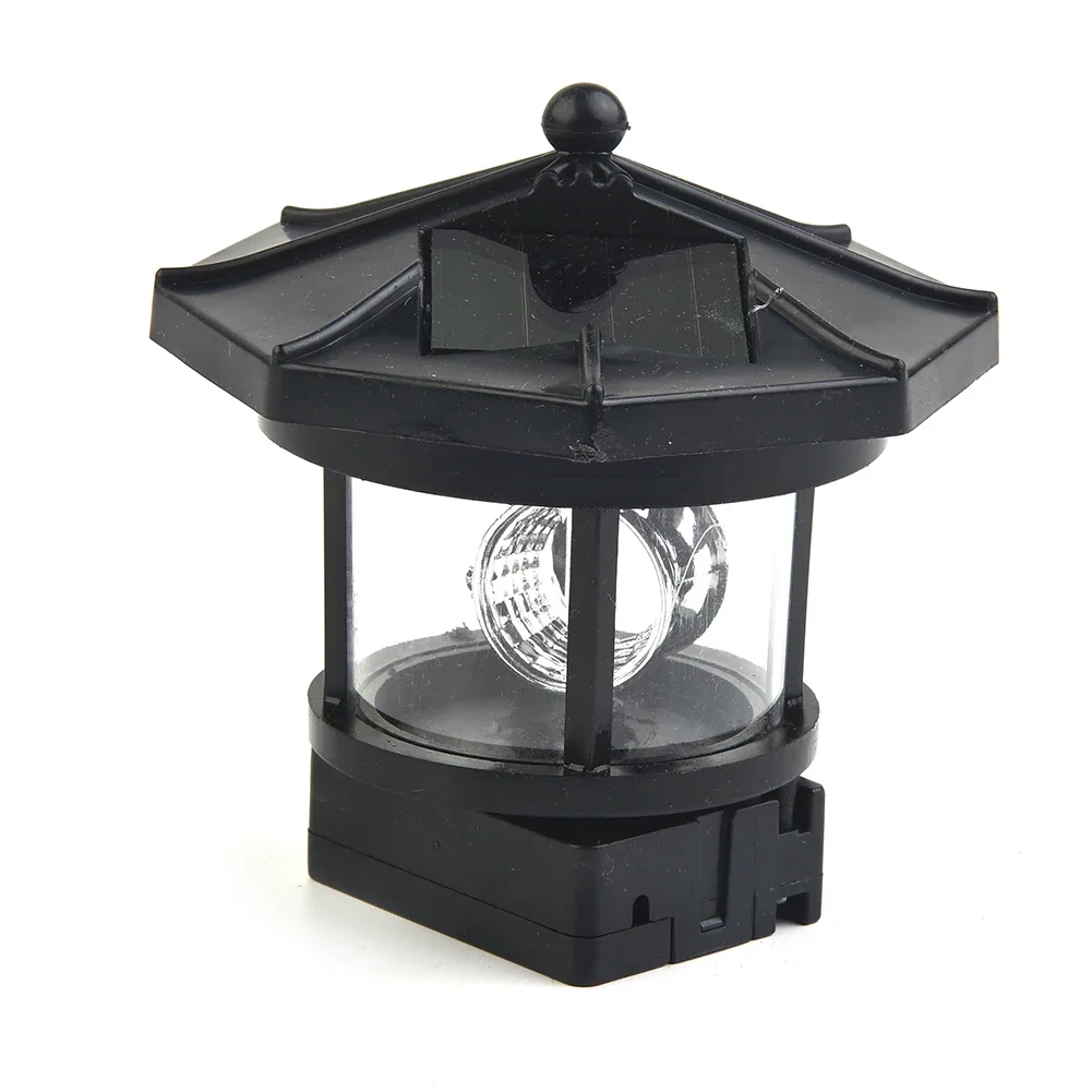Brand New Solar Light Revolving Lighthouse Revolving Lights Walkway Lights Outdoor Decorative Lights Outdoor Lighting